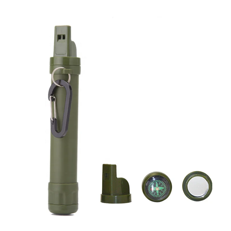 Dropshipping Professional Outdoor Survival Adventure Emergency Versatile Portable Water Filter Straw