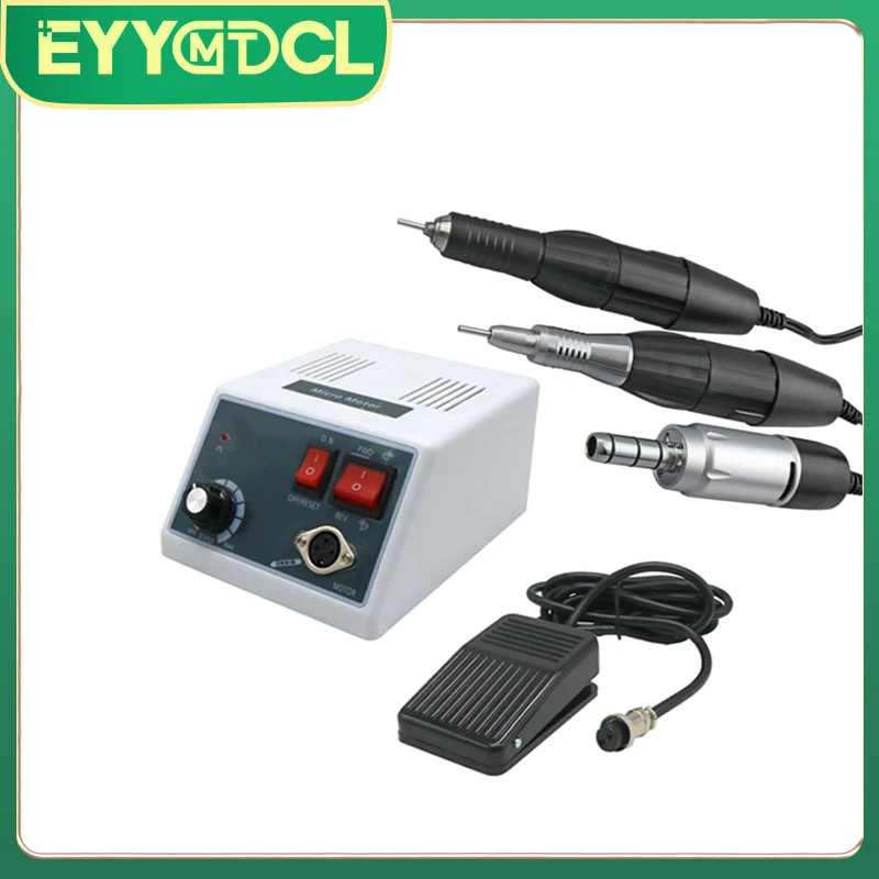 EYY Dental Lab Marathon Micromotor 35000RPM Polishing Machine E-Type Micro Motor 18/102/204 Hand Grinder Manicure Polishing Tool