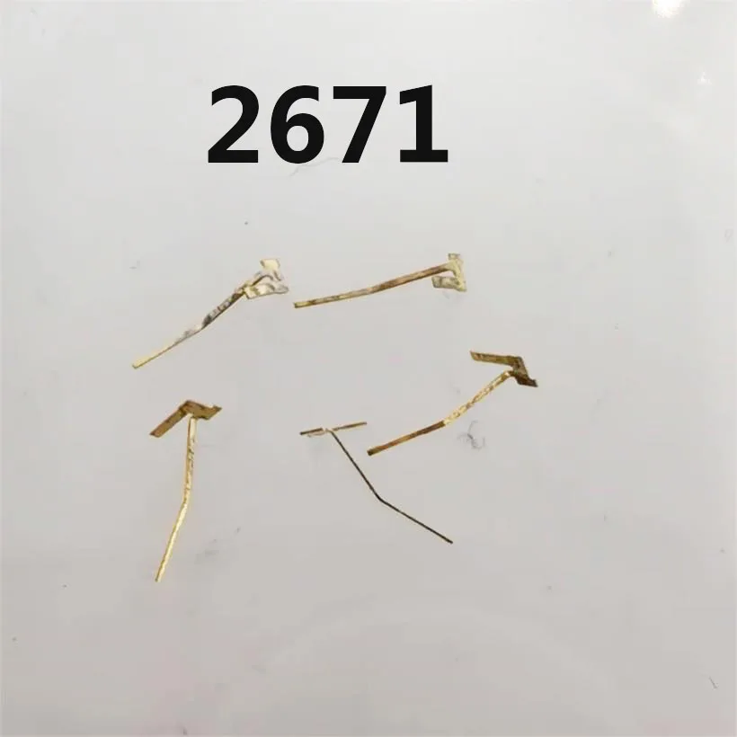 Watch Accessories Suitable For 2671 Mechanical Movement 2688 Movement Gold Head Top Spring Repair Watch Parts