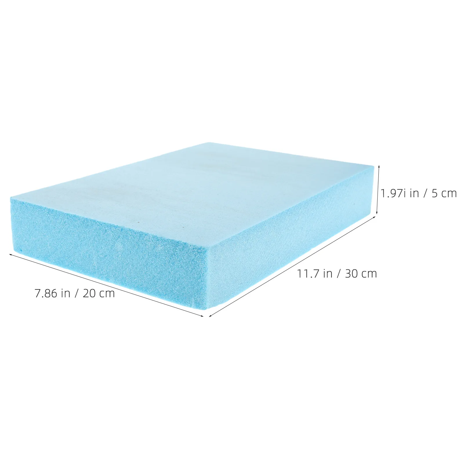 2Pcs High Density Polystyrene Craft Board Sturdy Foam Sheet for DIY Scenery Base Handcrafts Landscape Art Scene Making