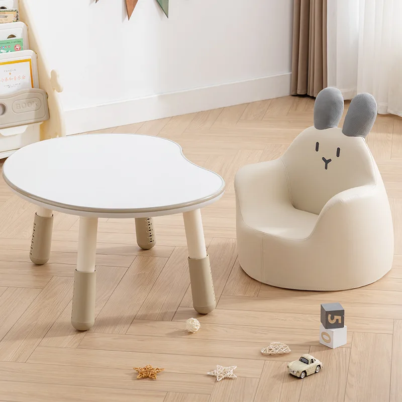 طاولة أطفال قابلة للتعديل بارتفاع مكتب دراسة للأطفال طاولة أنشطة التعلم المبكر للأطفال الصغار ميسا Infantil Montessori #2