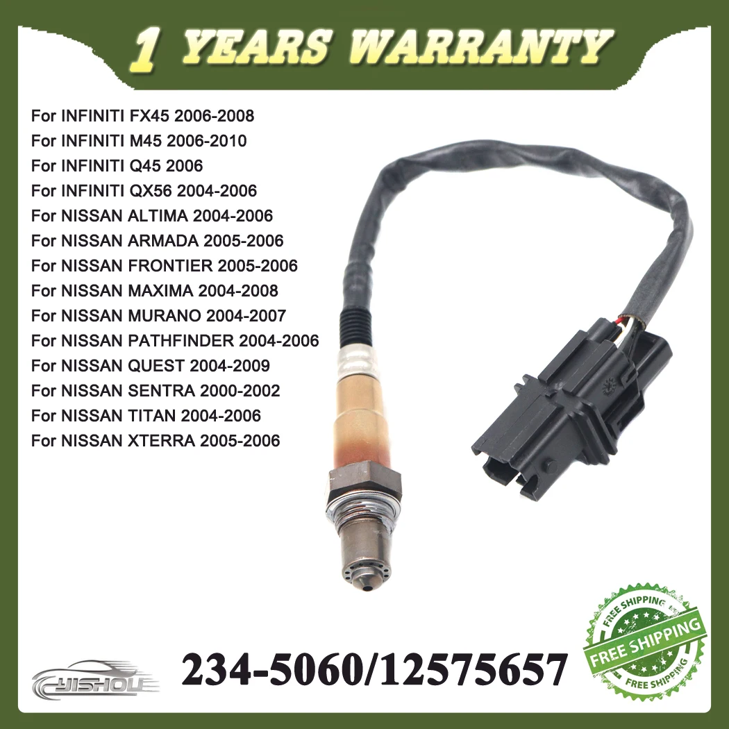 

Автомобильный лямбда-зонд O2 12575657 для INFINITI FX45 M45 Q45 QX56 NISSAN ALTIMA ARMADA FRONTIER MAXIMA MURANO Cadillac Volvo