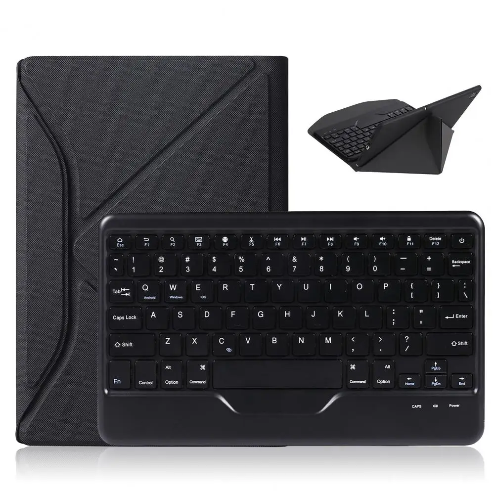 Casing Tablet Keyboard, untuk TAB A8 SM X205/X200 Bluetooth kompatibel dengan tombol, casing pelindung penuh Touchpad dapat dilepas