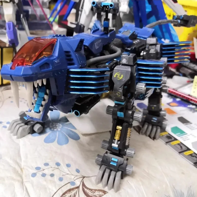 BT Building Blocks ZOIDS RPZ-03 Shield Liger 1:72 Scale Full Action Plastic Kit Assemble Model Christmas Gifts For Children