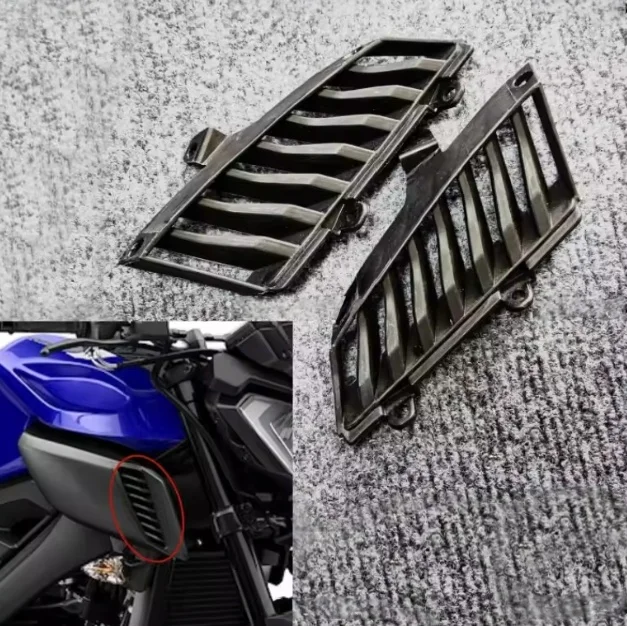 Motorcycle Accessories Fuel Tank Vent Intake Vent Grill Fairing Cowl Fit for Yamaha MT 125 MT-125 MT125 2015-2020