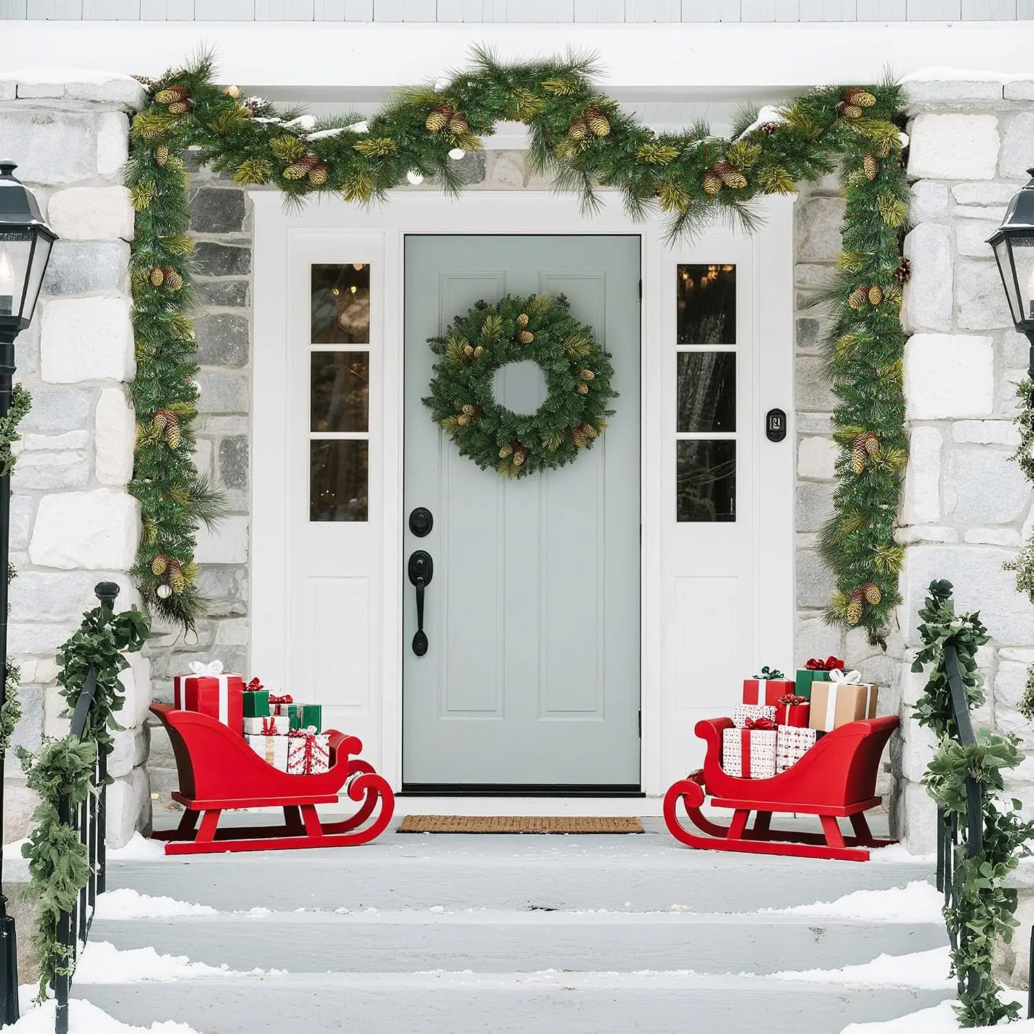 6FT LED Christmas Garland 4