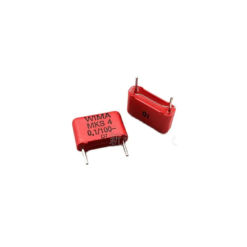 10PCS/German Weimar WIMA 104 100V 0.1UF 100V 100nF MKS4 Foot Distance 10 Audio Capacitor