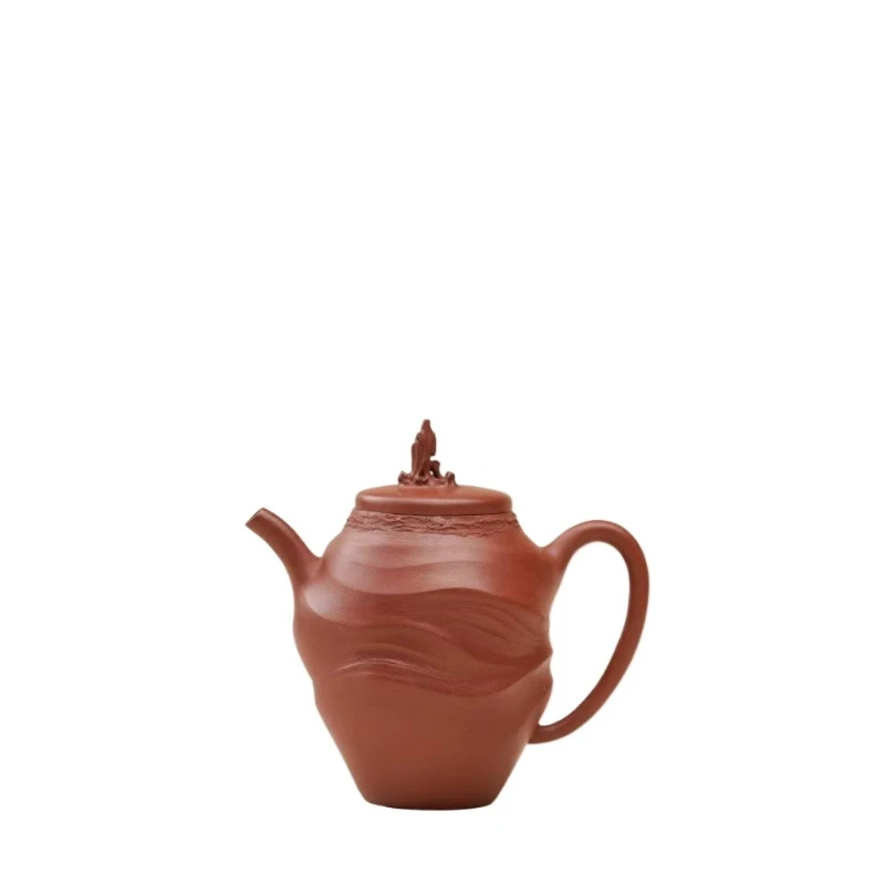 One piece Shu Wanzhongshan/Zisha pot handicraft/raw ore cinnabar mud/tea ware handicraft