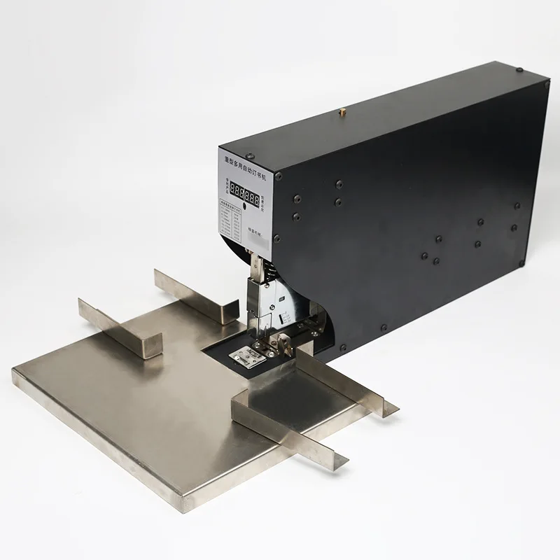 Electric Single Head Stapler Multi-Purpose Metal Lever-Type Multi-Position Paper Card Binder