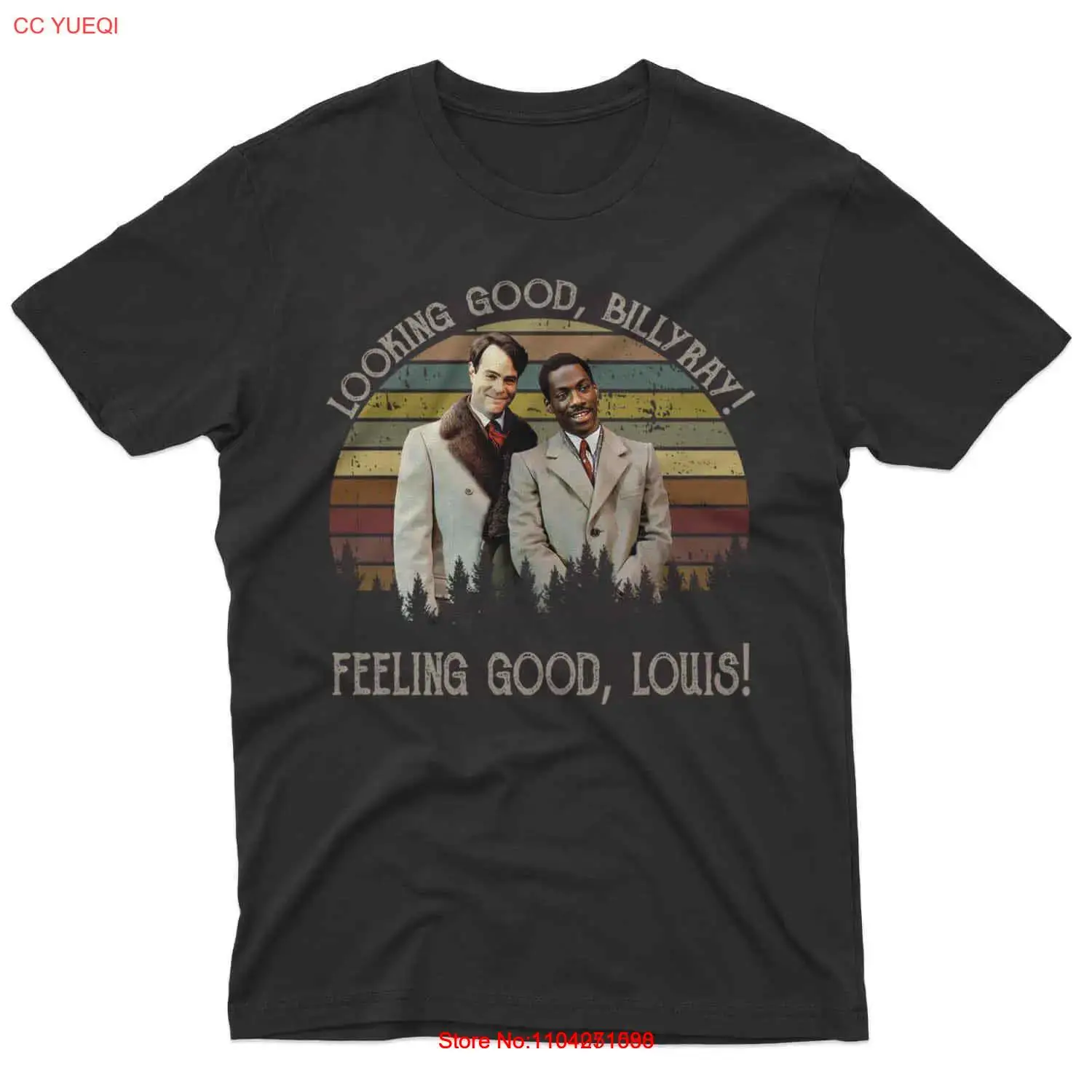 Trading Places Movie Billy and Louis Comedy T-Shirt Gift For All Fans S-3XL