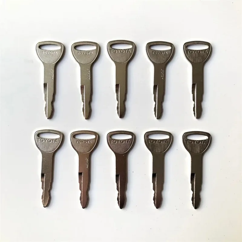 10PCS A62597 7591-23330-71 Higher Quality Key For Toyota New Forklift Replaces