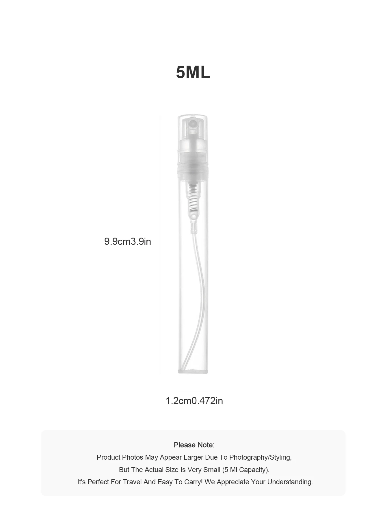 10/20/50 stücke 5 ml Parfüm Abgabe Flasche High-End Mini Kunststoff Spender Probe Kleine Leere Flasche spray Flasche Reise Tragbare – Detail 7