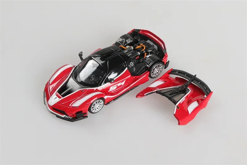 Little Toy x Stance Hunters 1:64 FXX-K EVO Metallic Red limited999 Diecast Model Car