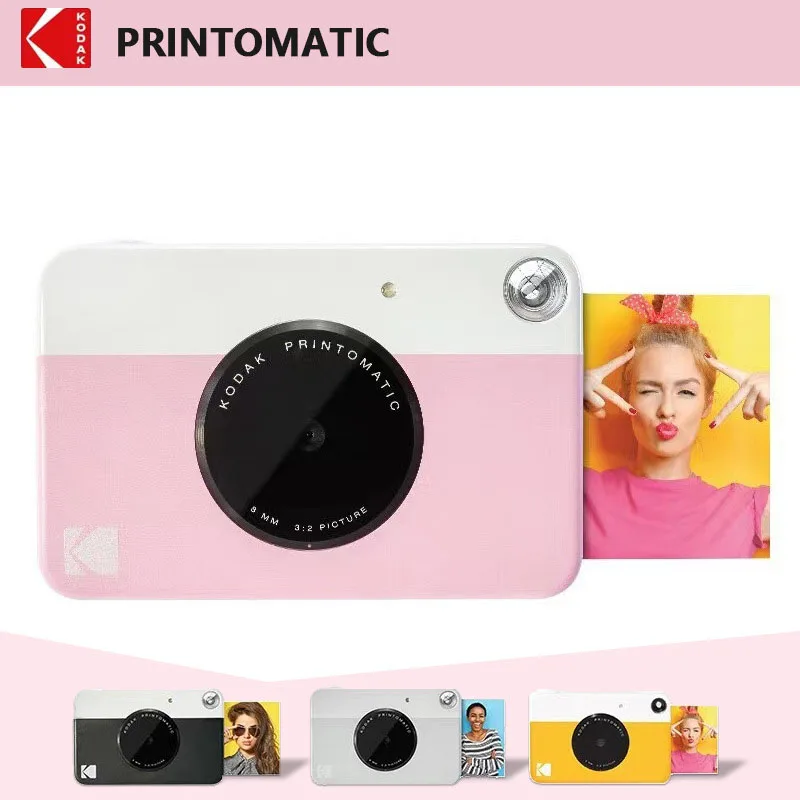 

Kodak Zink Kodak PRINTOMATIC Camera Kodak A One-Time Imaging Camera Holiday Gift Optional 20/50 Kodak PRINTOMATIC Zink Paper