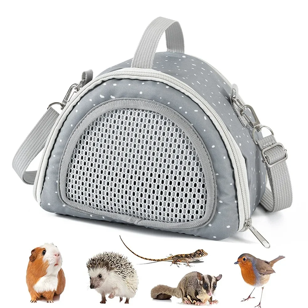 Hamster Bag Squirrel Take out Bag Hedgehog Out To Pack Honey Bag Chicken Four Seasons Outdoor Lizard Pet Oblique Straddle Bag
