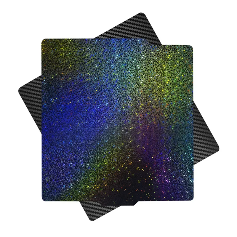 

J1UL1N для Prusa 257 мм x 257 мм, строительная пластина, лист пружинной стали, двухсторонний гладкий PEI текстурированный PEI с порошковым покрытием, магнитная кровать Acce