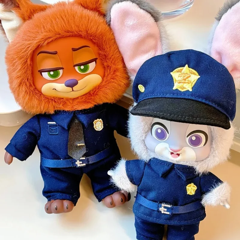 Zootopia Nick Judy Growth Journey Series caja ciega lindo personaje de dibujos animados bolsa de felpa de vinilo muñeca de juguete caja misteriosa regalos para niños