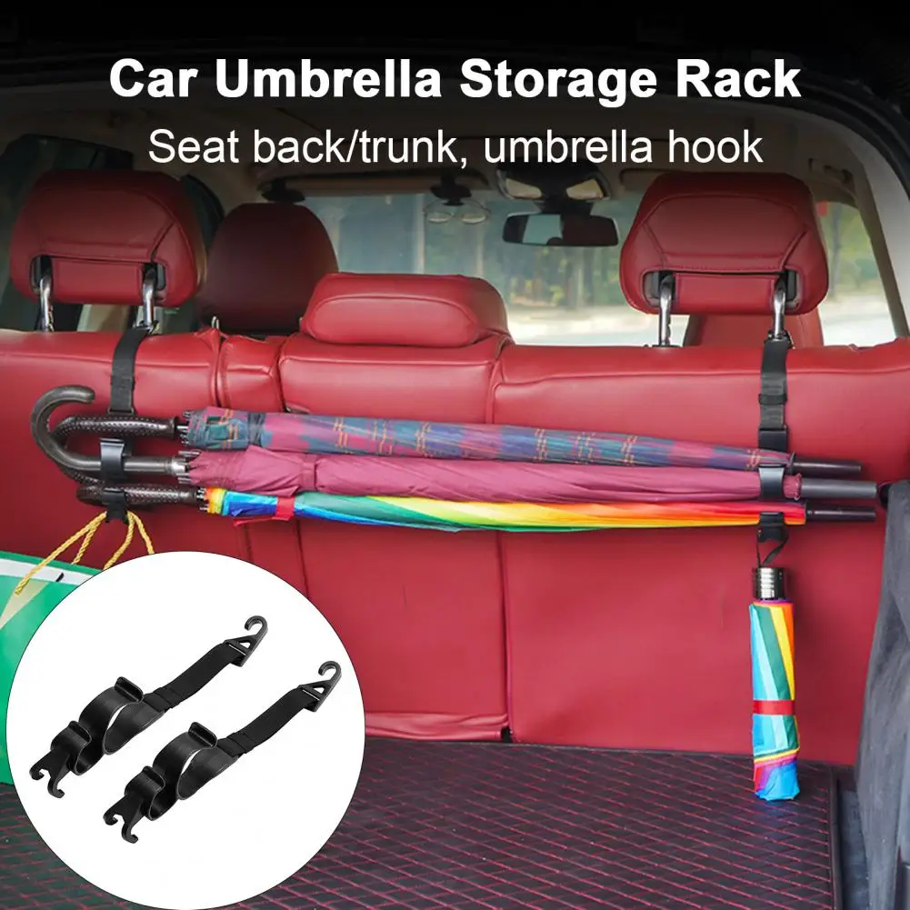 

Car Hooks 1 Pair Durable Multifunctional Good Load-Bearing Boot Trunk Car Hooks Car Supply