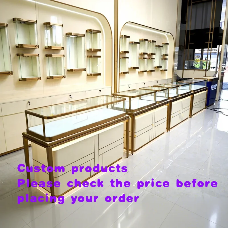 custom.Design Custom Jewelry Display Counters Jewellery Cabinet Shop Jewelry Renovation Solution