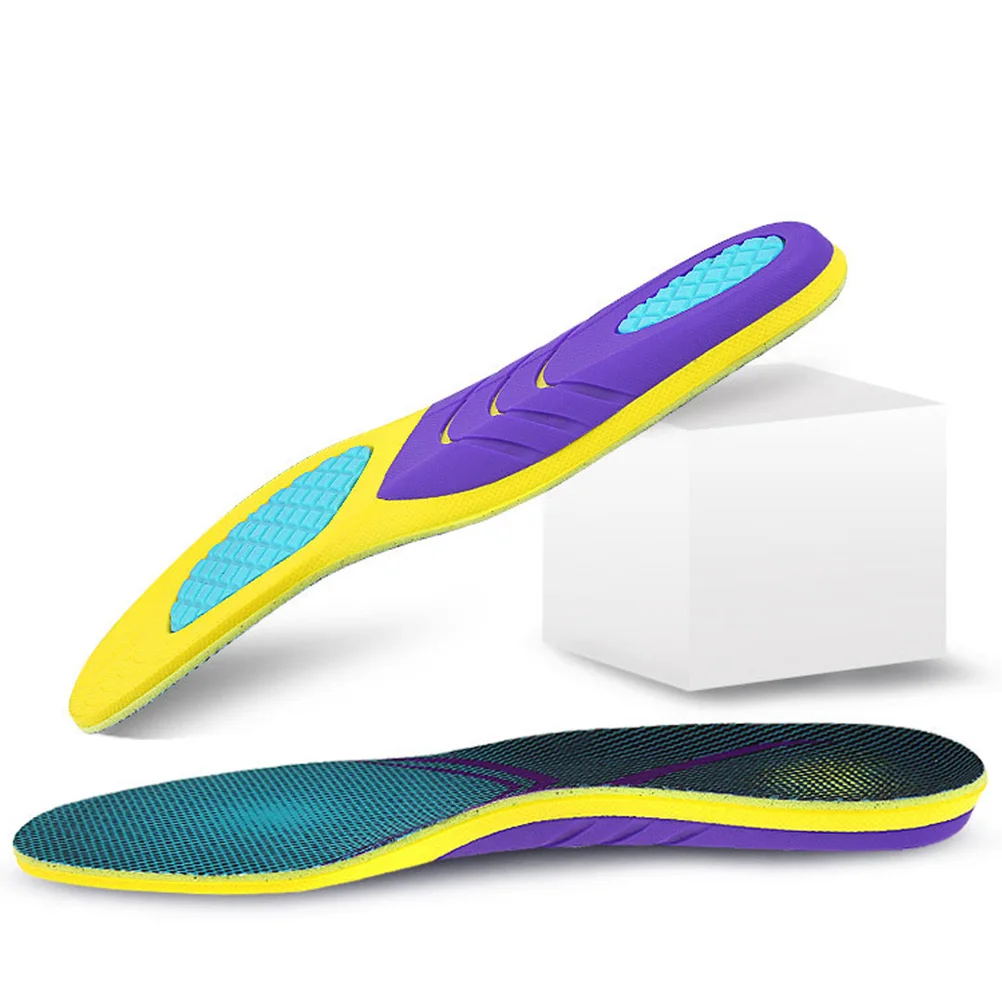 

Sports Insoles Breathable Shock Absorbing Cushions Sweat Proof Pads Arch Support Men Women Foot Care Tools Shoe Accessories