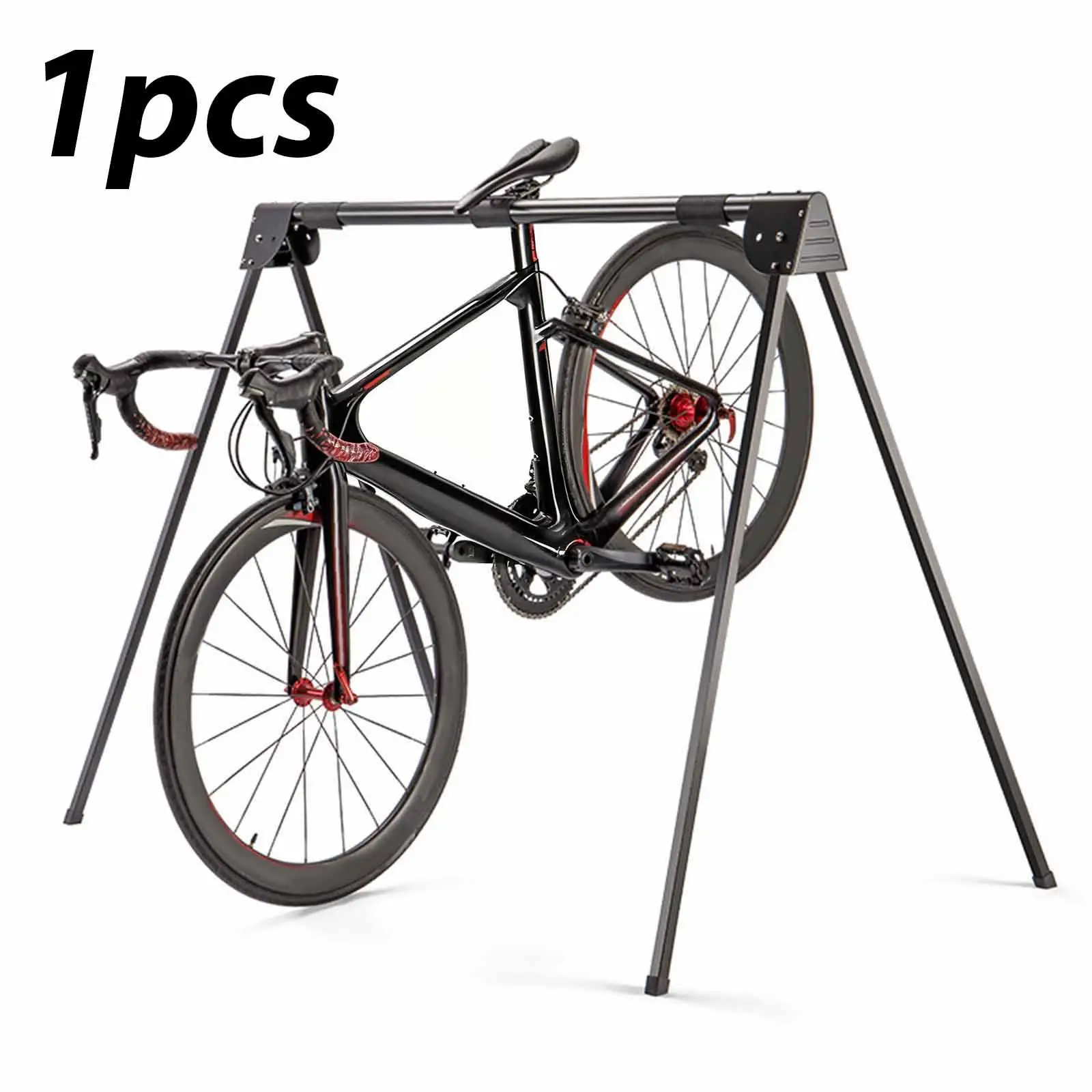 

3 Bikes Stand Rack Durability Metal for Mountain Bike Road Bikes Hybrid Bike