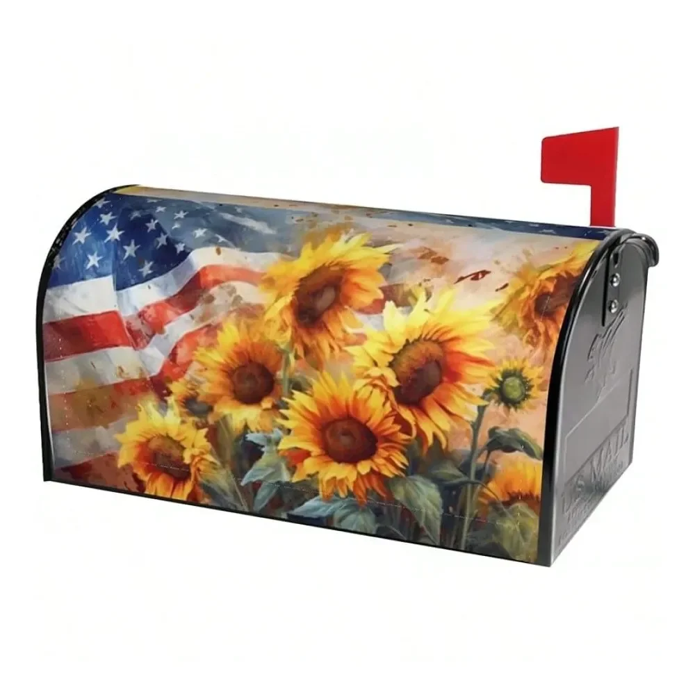 

Covers Magnetic Standard Size,18x21 With Spring Summer Magnetic Mailbox Covers Holiday Outside Yard Decor2025