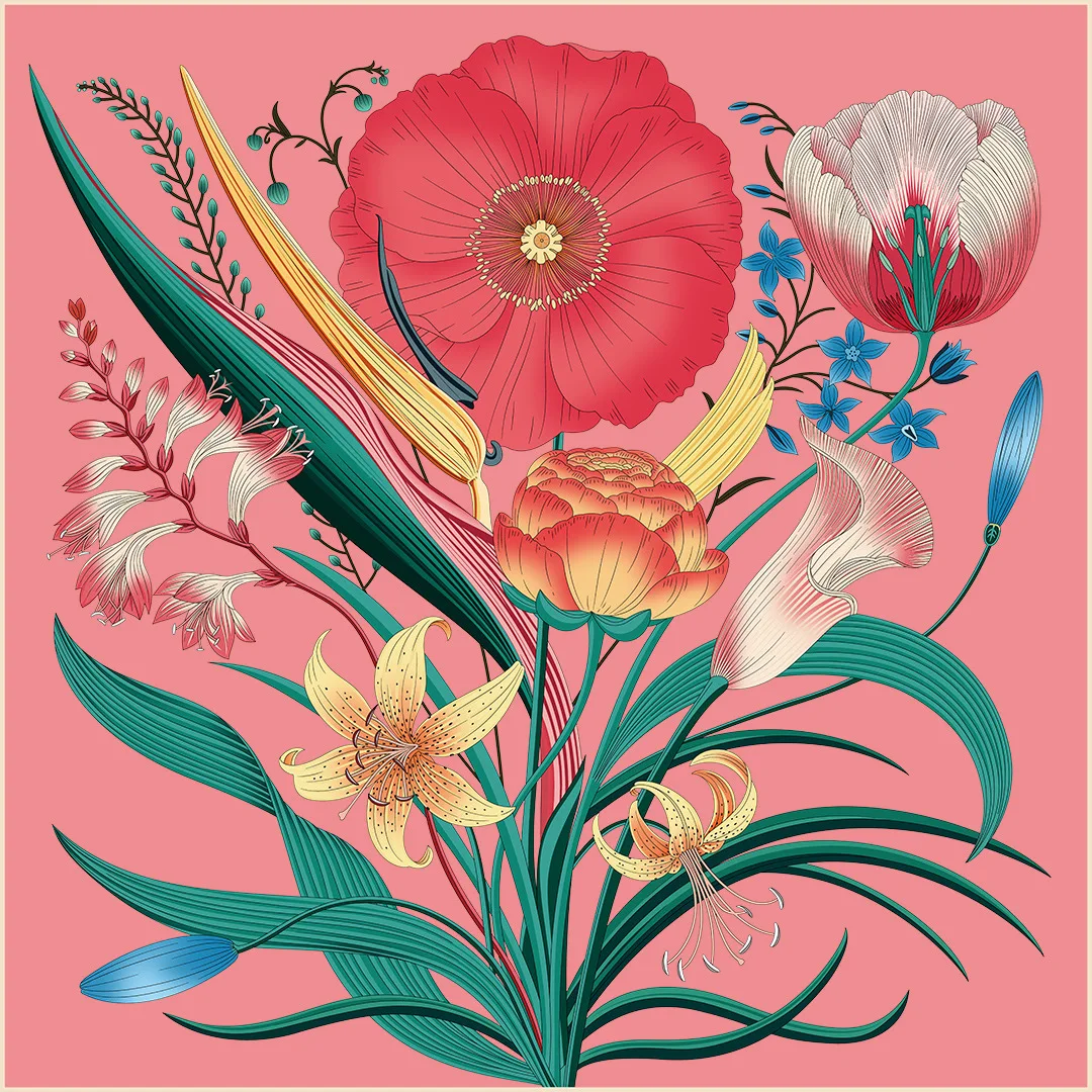 Eternal Flowers Silk Bouquet -AliExpress