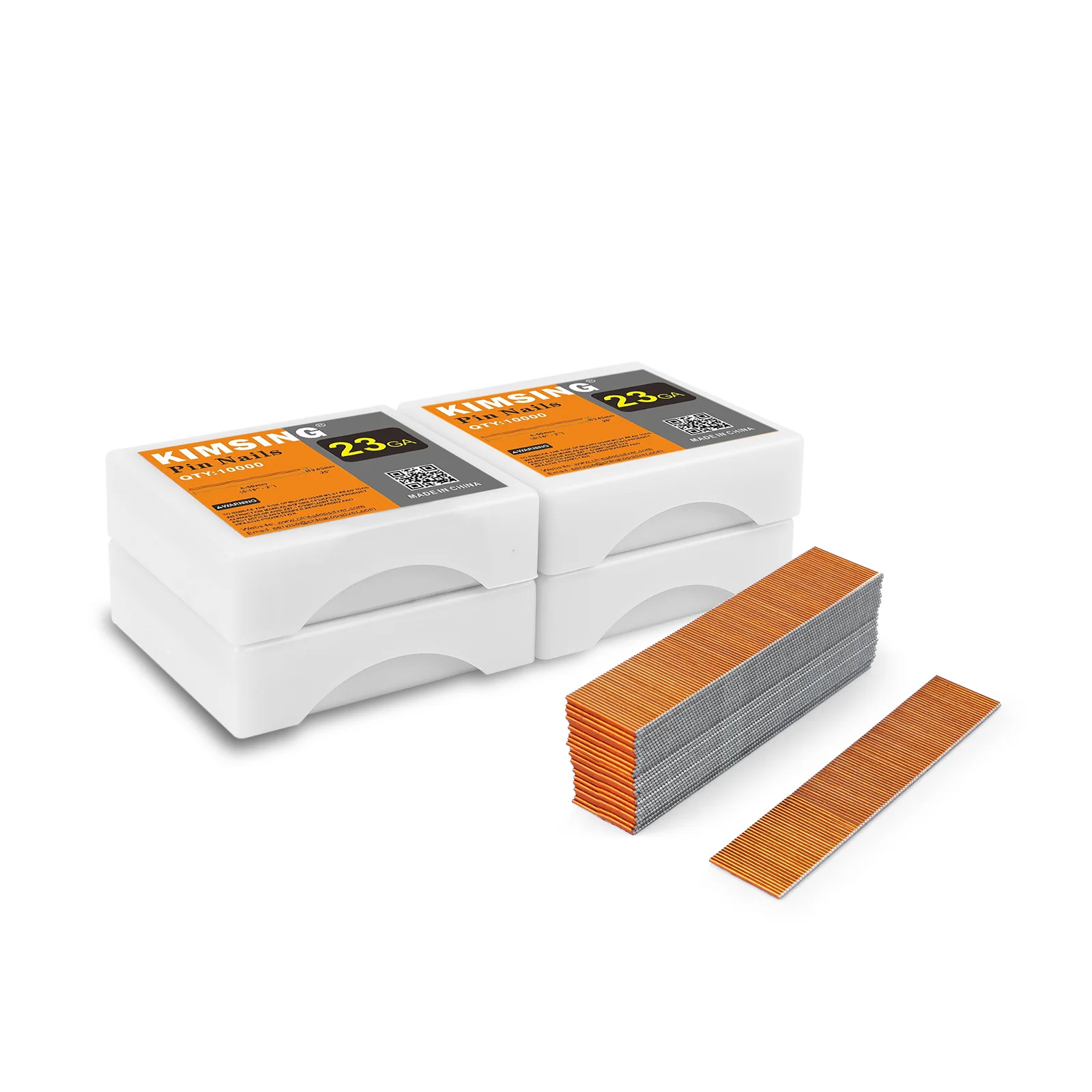 

23 Gauge Pin Nails P612 P612SS 1/2-inch (12mm) Headless Pins Fits Pneumatic Pin Nailer for DIY Projects,Cabinets