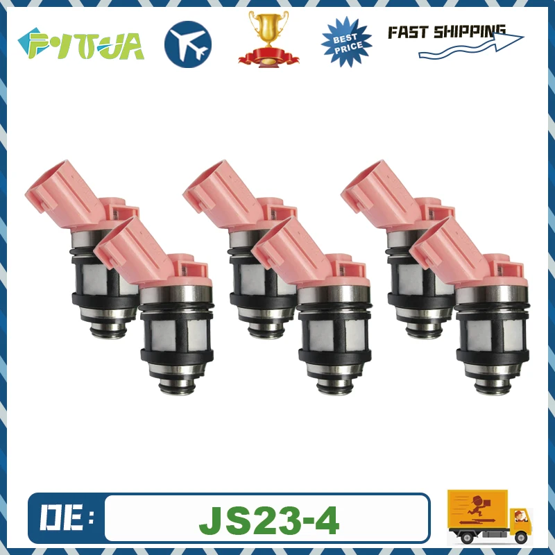 

6pcs Fuel injector JS23-4 50LB 550cc For Nissan 3.0L 3.3L 1996-2004 Nozzle Injection Values Bico 166001800 166001801 16600-9S20