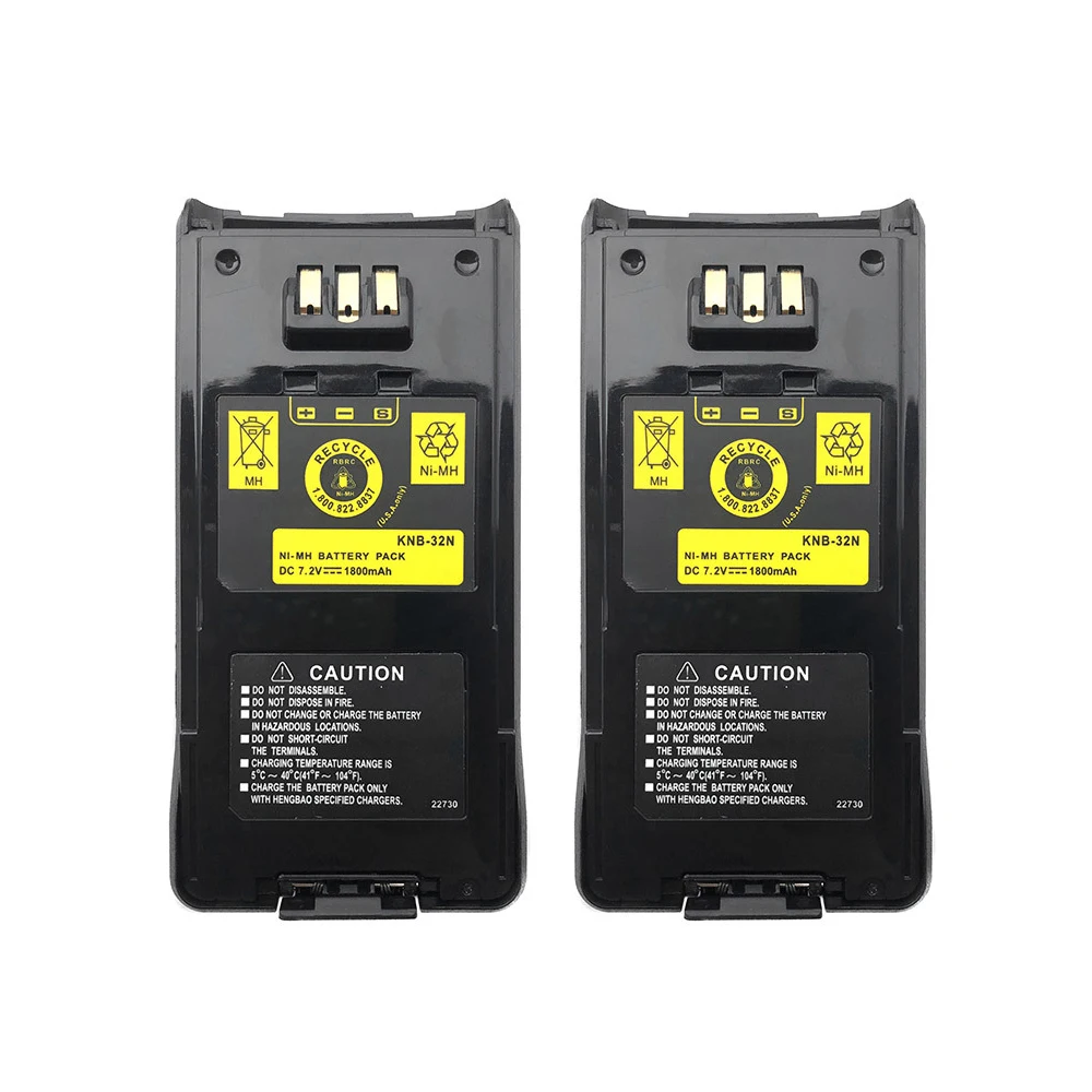 KNB-32N Walkie Talkie Ni-MH Battery 1800mAh для TK-3185 TK-2180 TK-3180 двухсторонний радиоприемник, запасной аккумулятор KENWOOD Radio Parts