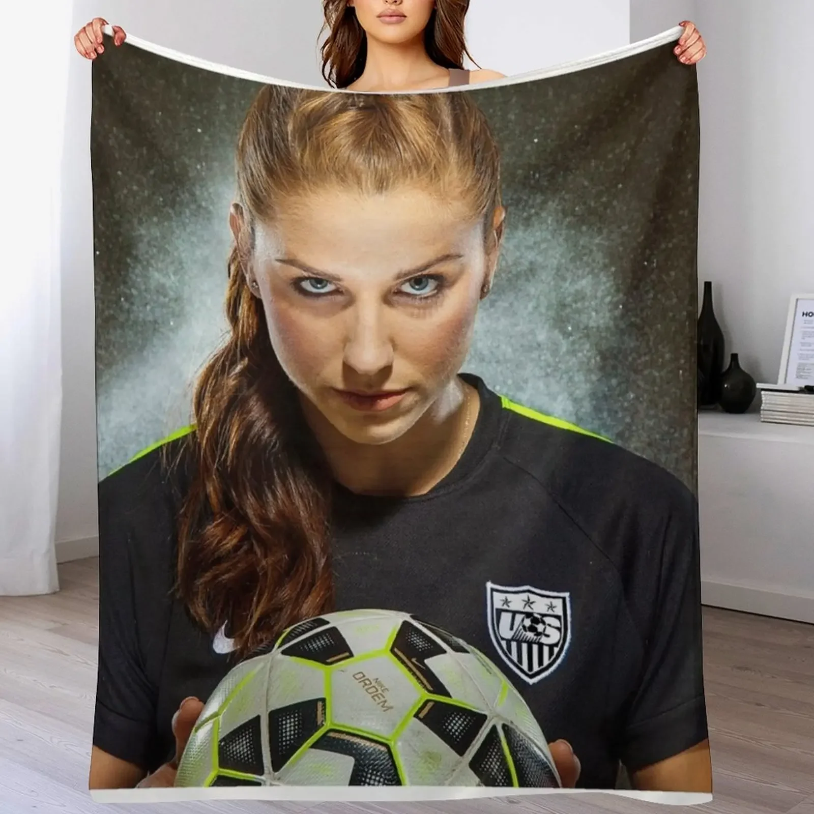 

alex morgan 20 Throw Blanket Stylish Decor Blanket Gift for Friends Roommate