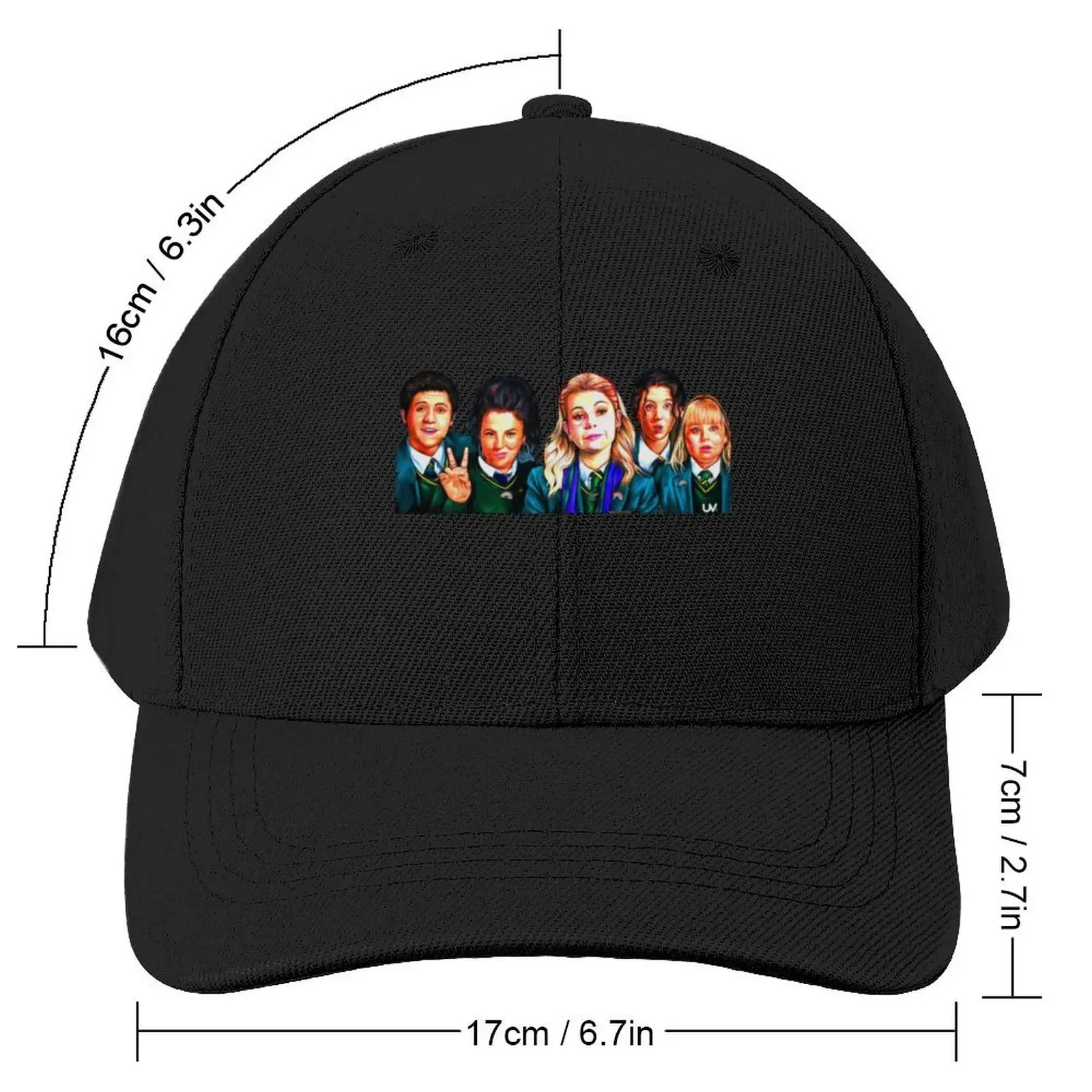 Nicola Coughlan Saoirse-Monica Jackson Dylan Llewellyn Louisa Harland Jamie - Derry Girls Baseball Cap