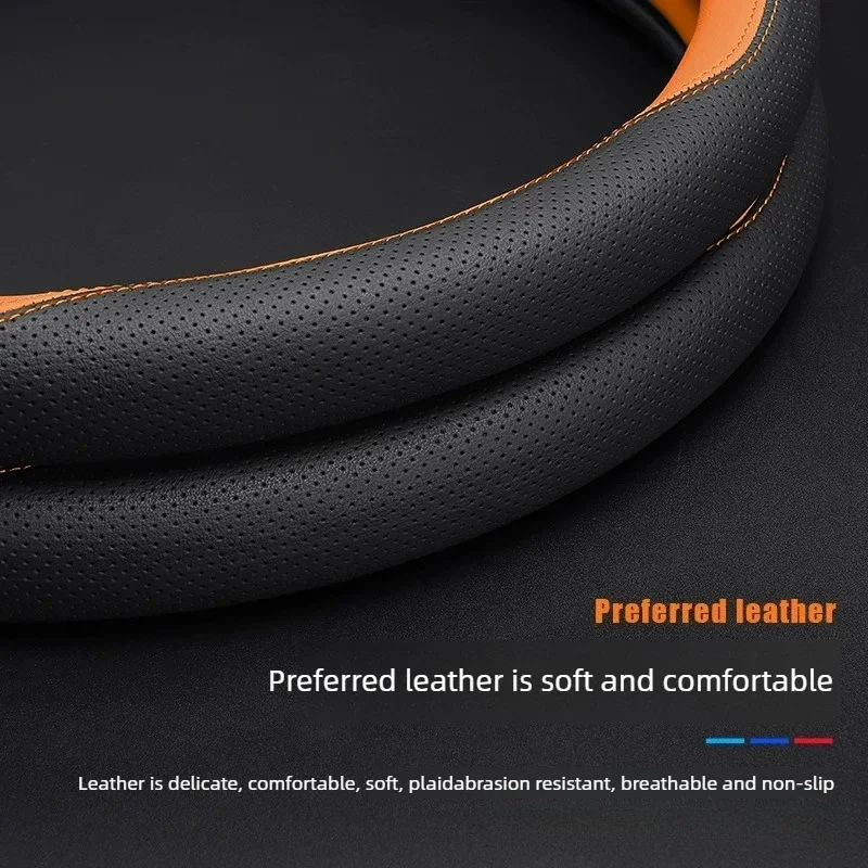 Steering Wheel Cover Special For Zeekr 8X 2026 Car Interior Car Supplies Modified Handlebar Cover Anti-skid Accessories Supplies