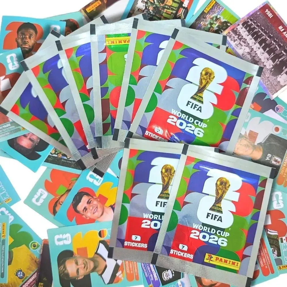 Panini 2026 FIFA World Cup Official Sticker Box & Packs, Soccer Player Collectible Stickers, Football Trading Collection Sticker - view 3