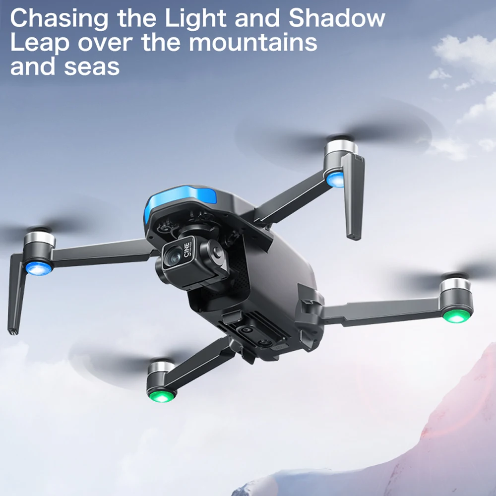 Mini drone S-X1 con schermo grande Gimbal a 3 assi Anti-Shake 5G GPS HD EIS Telecamere Drone aereo senza spazzole RC Quadcopter Giocattoli regalo