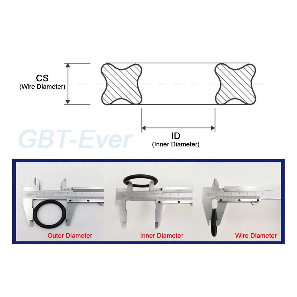 NBR X Ring Seals Black Nitrile Butadiene Rubber X-Ring Gasket CS 5.33mm for Hydraulic Cylinders Piston Rods ID 10.46mm~658.88mm