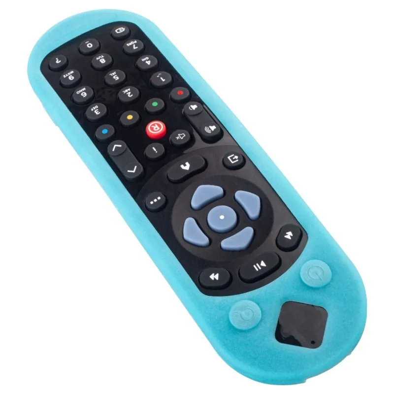ABKN Silicone Case for SKY Q Remote INFRARED TV Remote Control Dustproof Shockproof Cover Luminous Blue