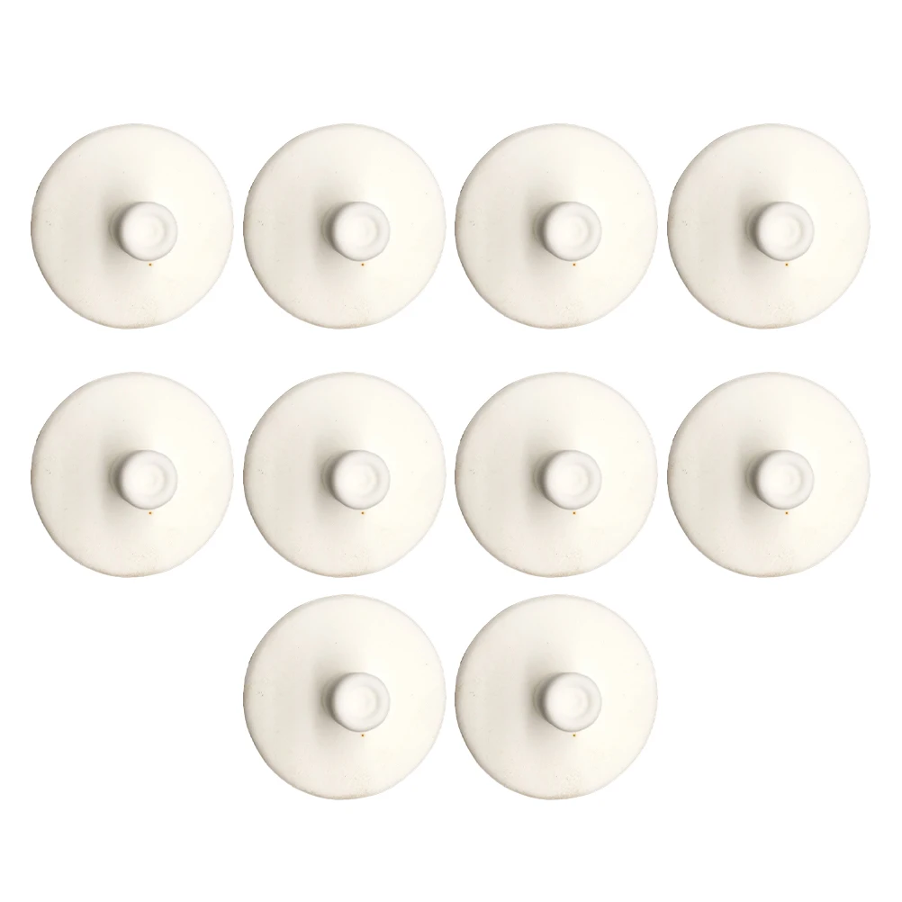 

10 Pcs Coral Rack Ceramic Base Smooth Safe Aquarium Plug Coral Reproduction Support Live Rock Decor Fish Tank Stand