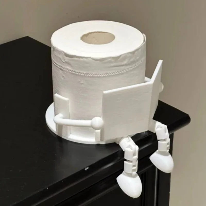 An Amusing Reading Toilet Paper Holder , Bathroom Roll Dispenser That Combines Practicality, Bathroom Fun Toilet Paper Holder