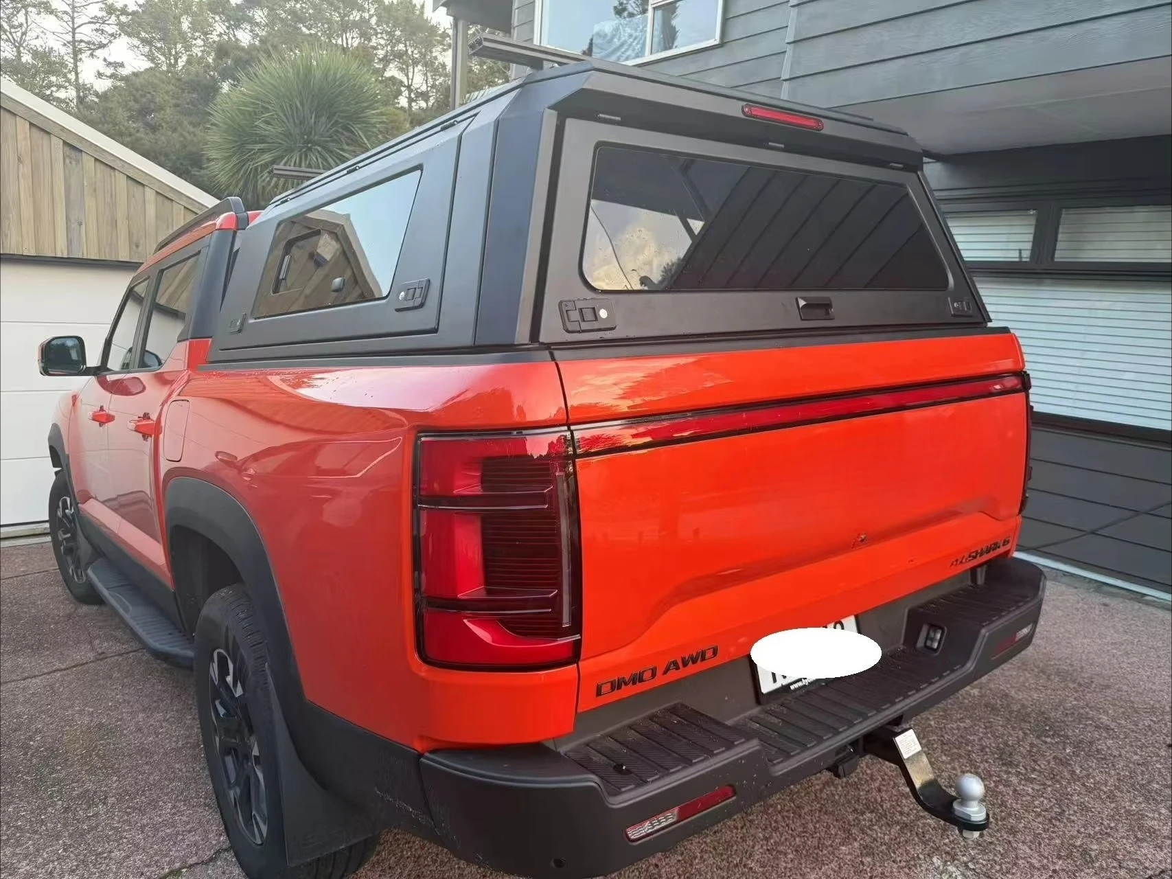 غطاء سرير بمظلة شاحنة بيك اب من الألومنيوم لـ RAM 1500 Hilux Shark 6