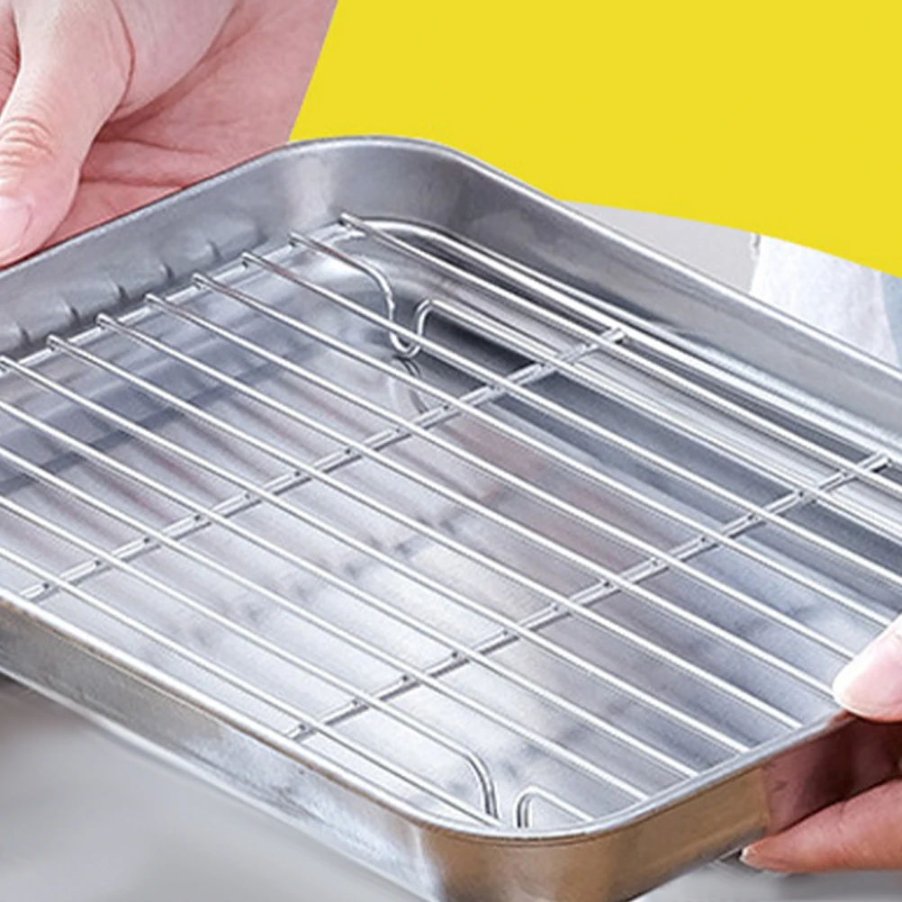 

Baking Oven Stainless Steel Cooling Wire Rack for Oven Air Fryer Cookie Racks Cooling Steaming Pot Metal Shelves