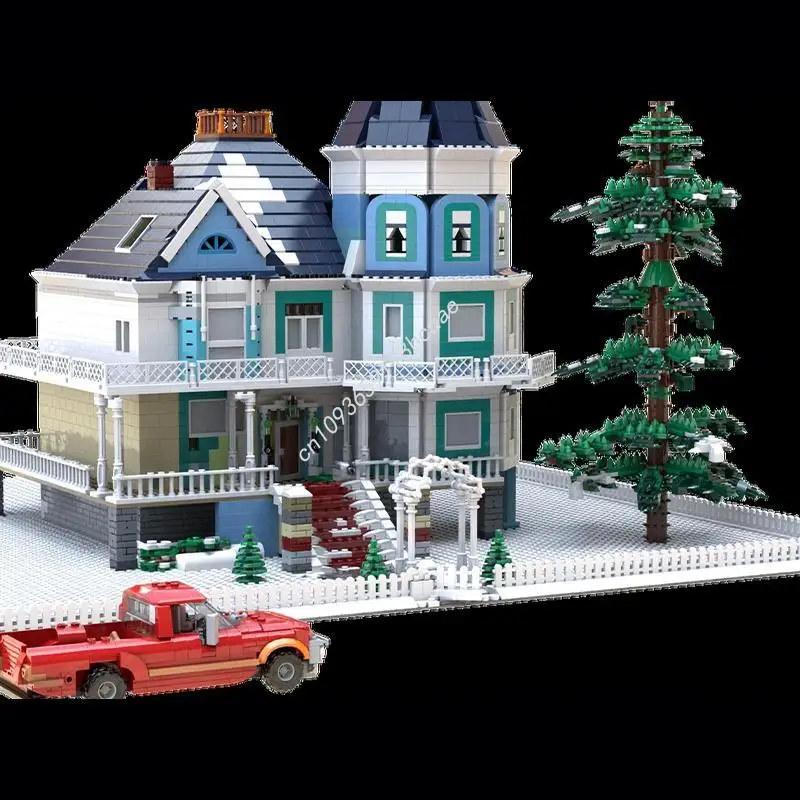 4241 stücke MOC Murmeltier Tag Schöpfer Modell Bausteine DIY Kinder Bildung idee Montieren spielzeug Ziegel Weihnachten geschenke