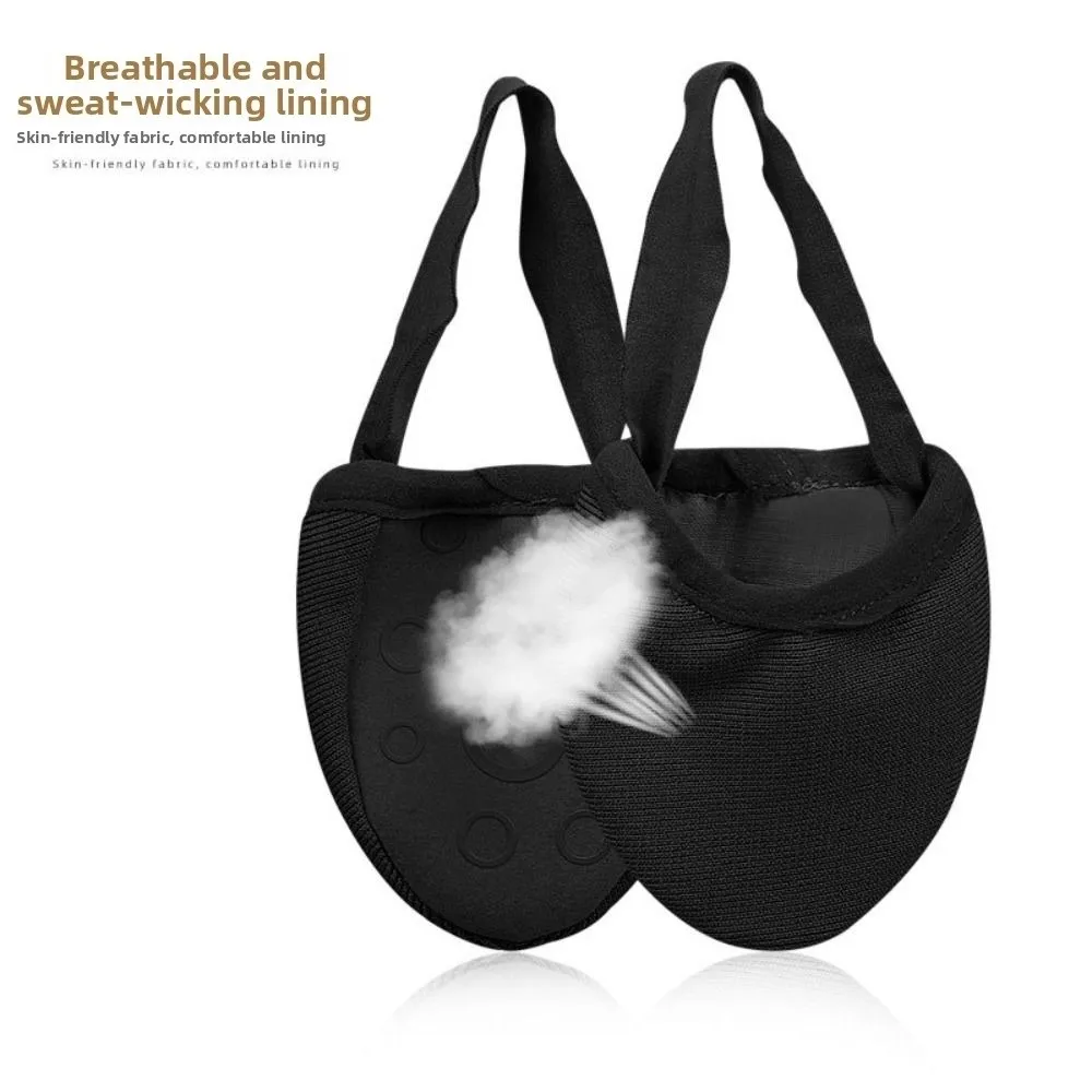Breathable Knit Rhythmic Gymnastic Shoes Stretchy Comfortable Ballet Slipper Wear Resistant Sweat Absorb Forefoot Covers