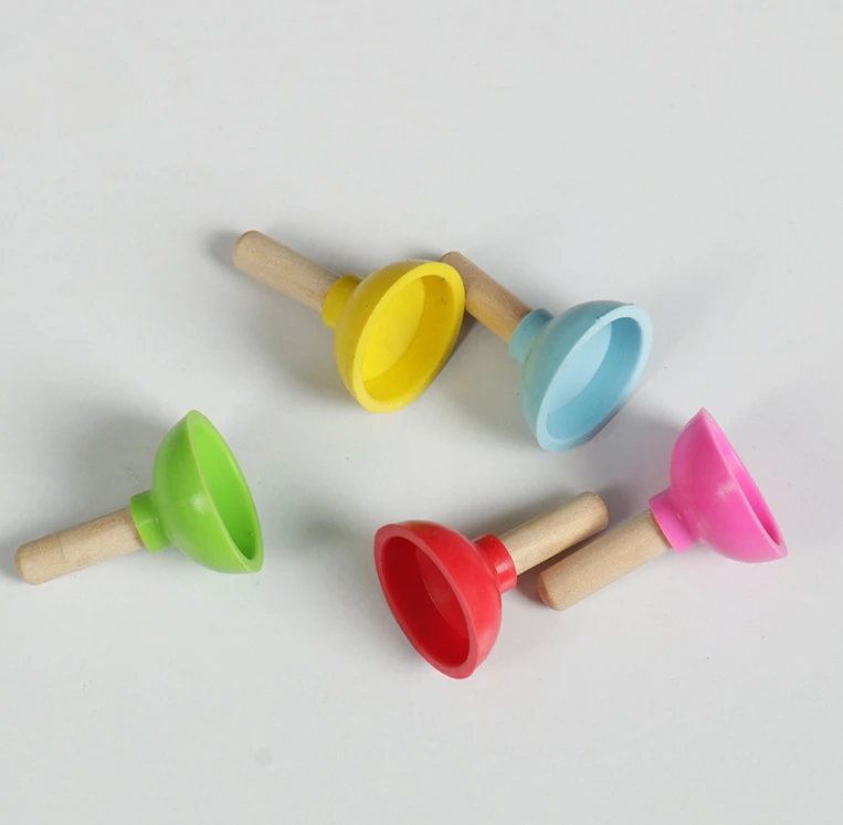 Tiny Plunger With Cards Magic Tricks Inspired Looking For Card Close-Up Street Magic Props Mentalism Illusion Comedy Accessories