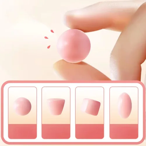 Imagen 2 del producto Tapones para los oídos de cera para dormir, 6 uds., tapones para los oídos de cera de silicona para dormir, tapones para los oídos de Gel para nadar, tapones para los oídos reutilizables con cancelación de ruido de 27dB