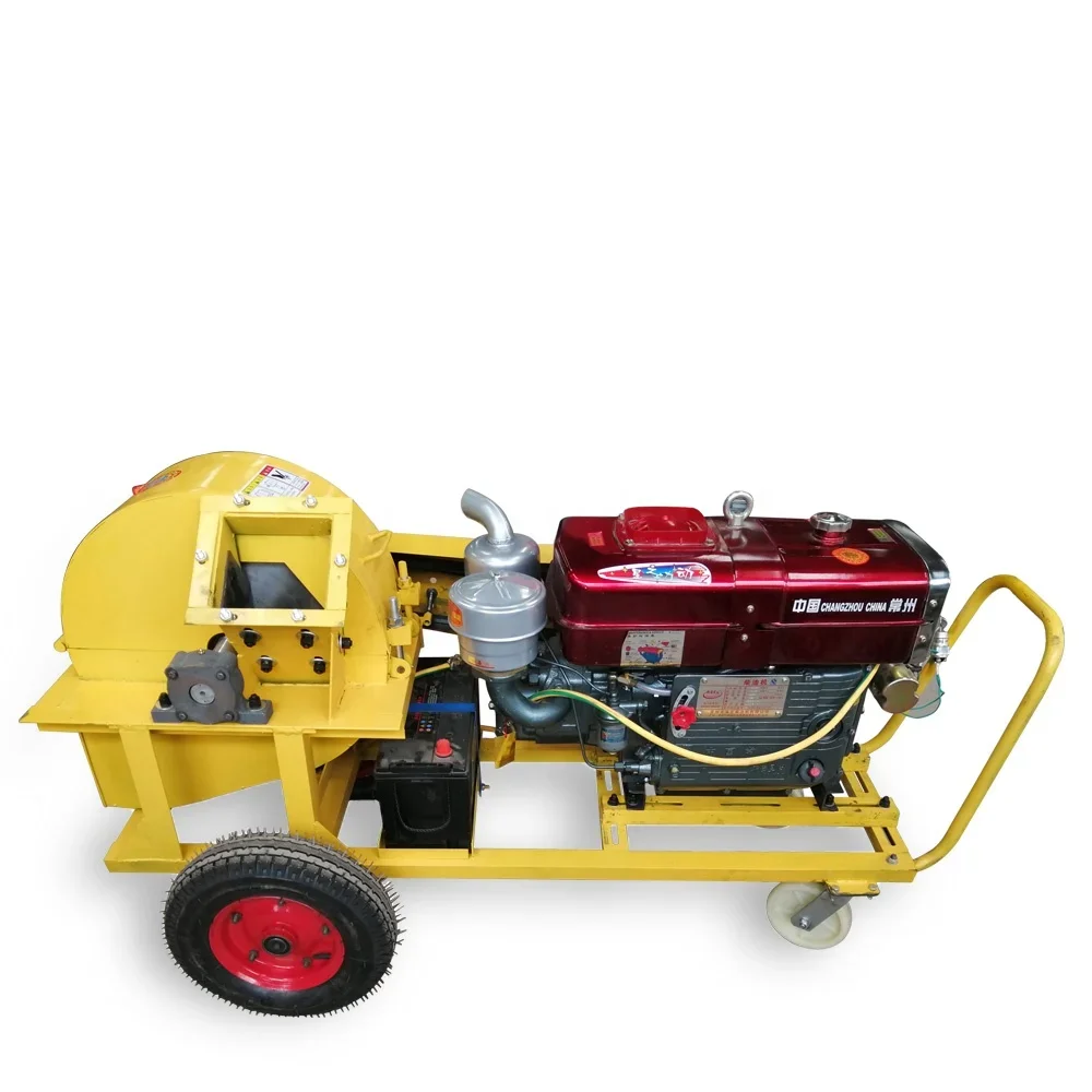 Tree Branches Shredder Wood Chipper Machine Price In China