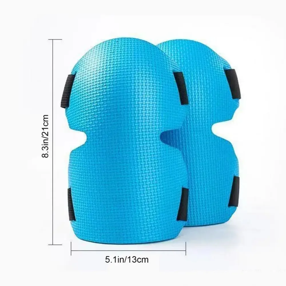وسادات ركبة للبستنة من الإسفنج السميك للغاية لعام 2025 للنساء والرجال، واقيات للركبة شديدة التحمل مع أشرطة قابلة للتعديل لأعمال أرضية التسقيف