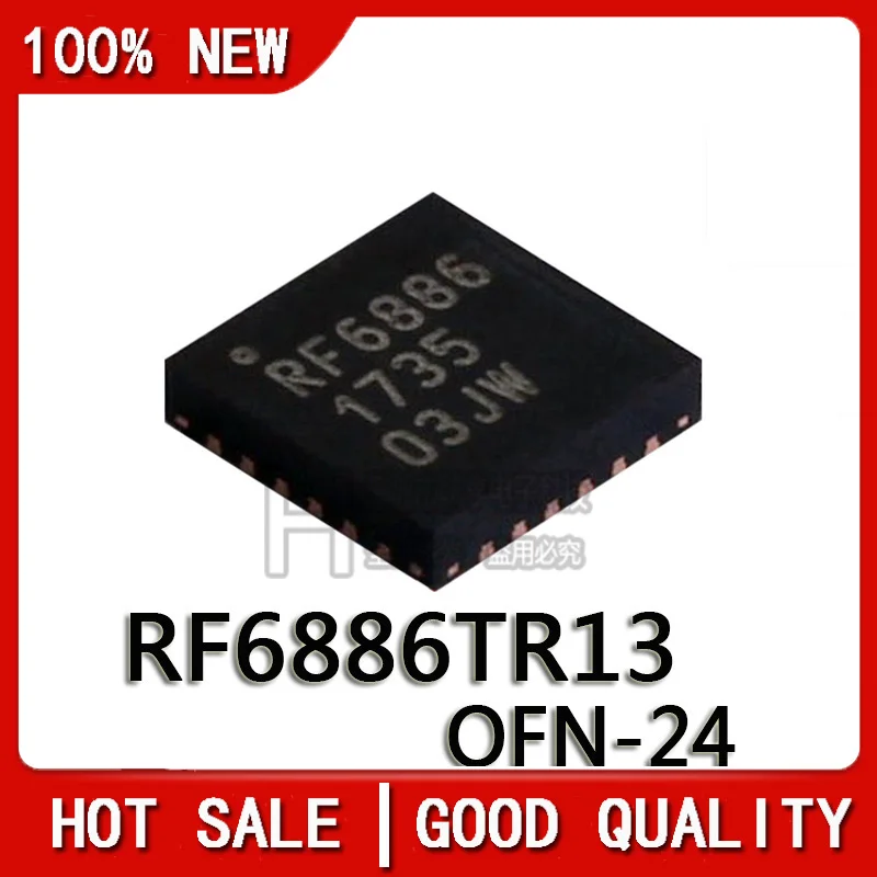 

5PCS/LOT 100% NEW RF6886TR13 RF6886 QFN-24 Chipset