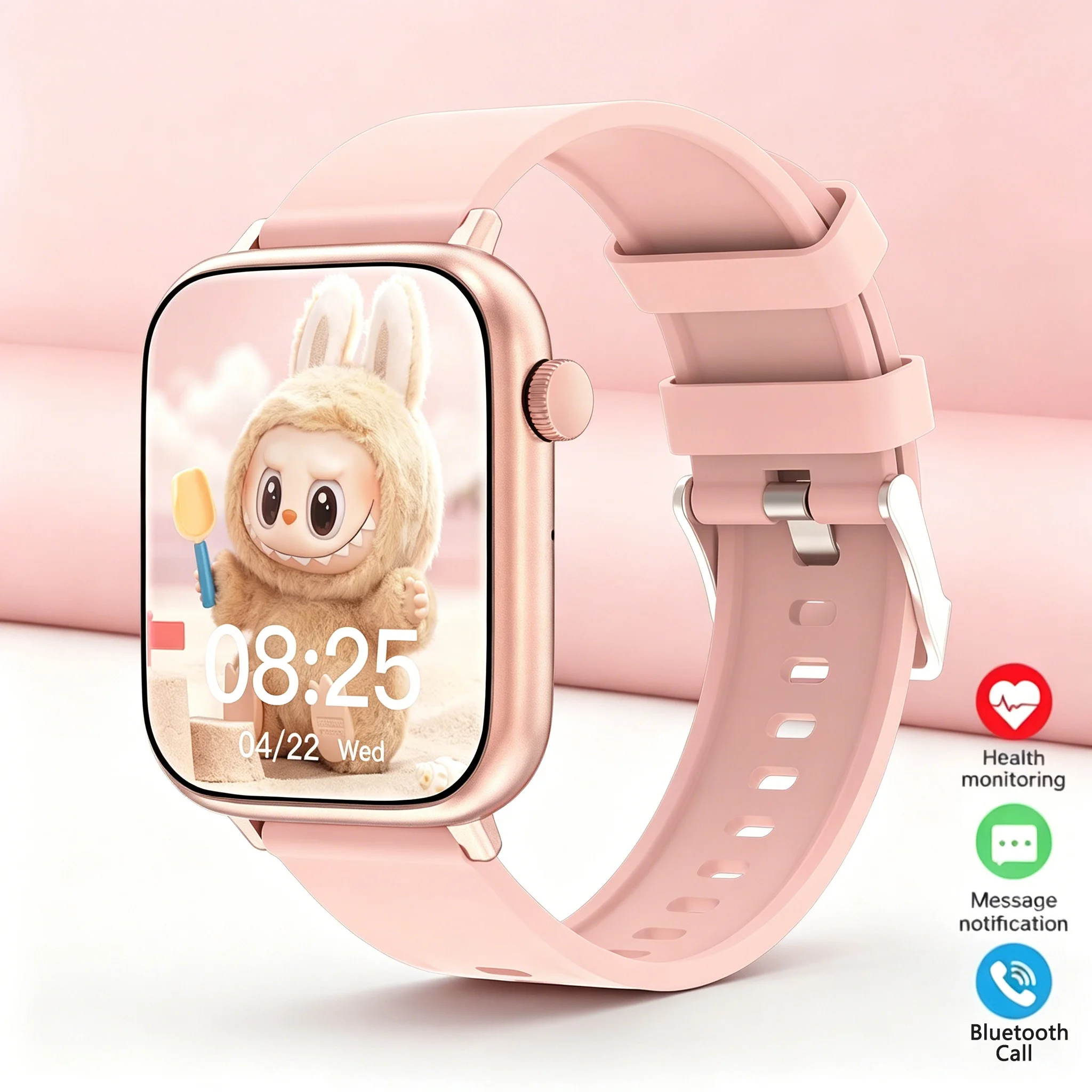 

New Smart Watch For Women Health monitoring Full Touch Screen Bluetooth Call Waterproof Watches Sport Fitness Tracker Smartwatch