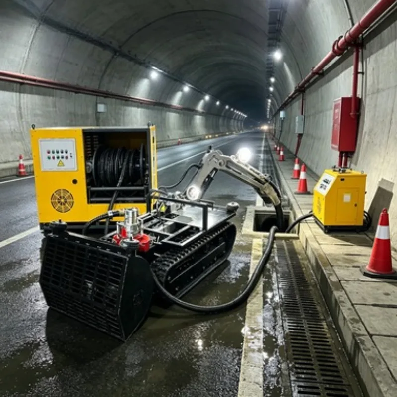 High Quality Underwater Silt Remover Cleaning Dredging Detection Dredge Remote Robot Unmanned Operation for Pond Dredging